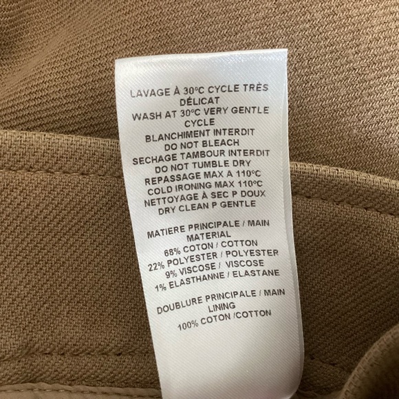 See By Chloe Wide Leg Cropped Pants Portugal 42/10 - Picture 9 of 10